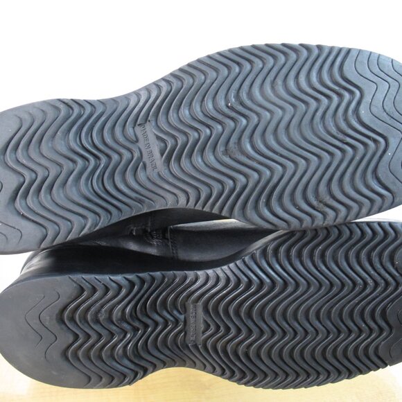 Relativity Women's Vintage Platform Ankle Boots Black Leather Size 10 - Picture 5 of 8